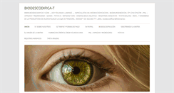 Desktop Screenshot of biodescodifica-t.com